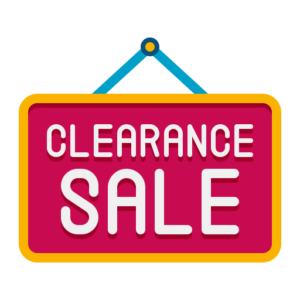 CLEARANCE SALE