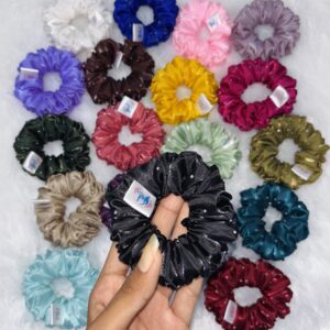 Glow Glam Scrunchies