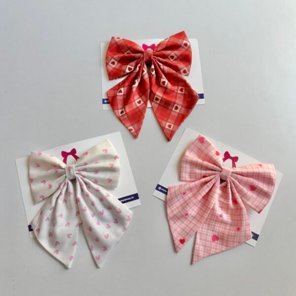 Cotton Tail Bows - Heart