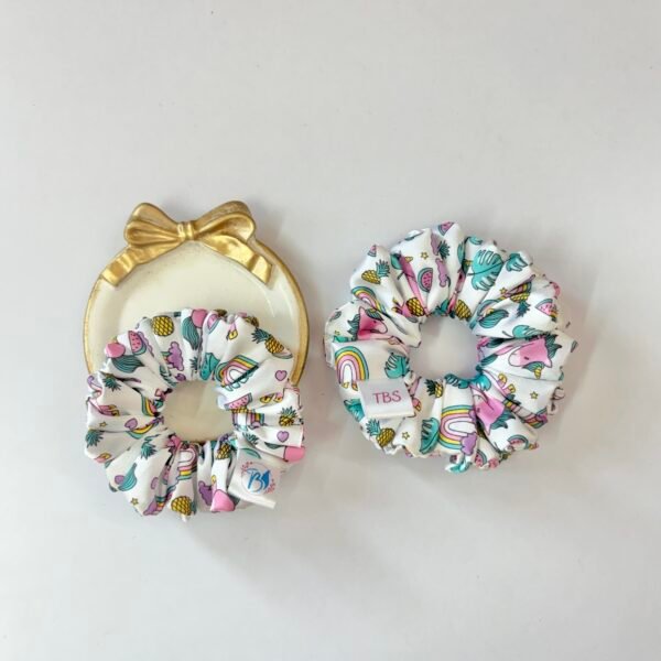 Unicorn Paradise - Premium Satin Scrunchie